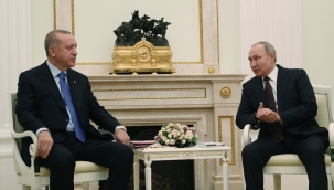 Cumhurbaşkanı Erdoğan, Putin'le görüştü