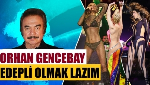 Dekolteli sahne kıyafetleri için konuştu: Edep lazım