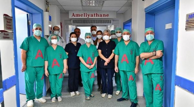 Eşrefpaşa Hastanesi'nin ameliyathanesi yeniden hizmete alındı
