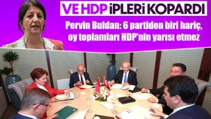 HDP ipleri kopardı