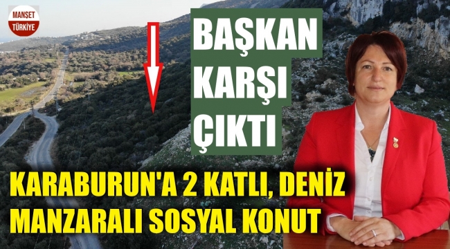 İki katlı deniz manzaralı sosyal konut nasıl olacak?