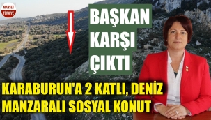 İki katlı deniz manzaralı sosyal konut nasıl olacak?