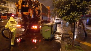 İzmir'de 106 su baskını ihbarı geldi