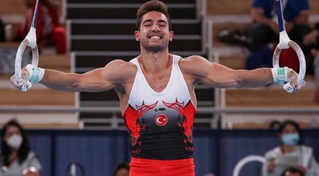 İzmirli cimnastikçi, halka aletinde dünya şampiyonluğunu kazandı
