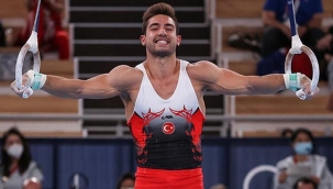 İzmirli cimnastikçi, halka aletinde dünya şampiyonluğunu kazandı