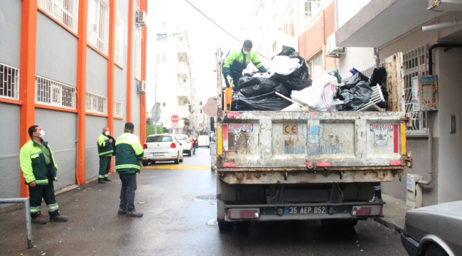 Konak'ta çöp evlere geçit yok!