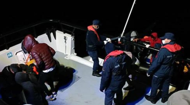 Marmaris ve Datça'da 87 göçmen kurtarıldı