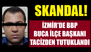 Parti başkanı cinsel tacizden tutuklandı