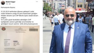 Partiden istifası yetmez, meclisten de etsin