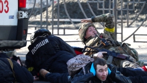 Rus birlikleri Harkov'a girdi