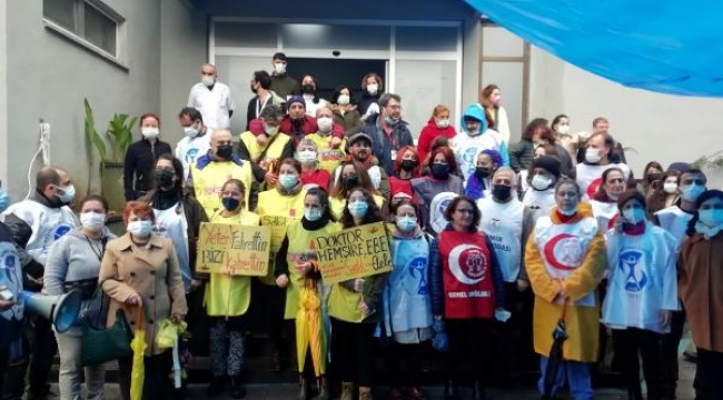 Sağlık çalışanları iş bıraktı, hastalar perişan oldu