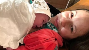 Savaşın bebeği! Sığınakta dünyaya geldi