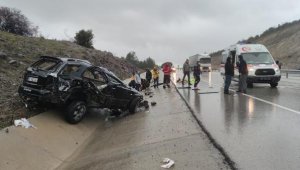 Takla atan cipteki 6 kişi yaralandı