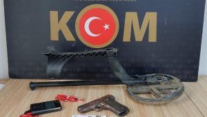 Tarihi eser kaçakçılığı iddiasına 1 gözaltı