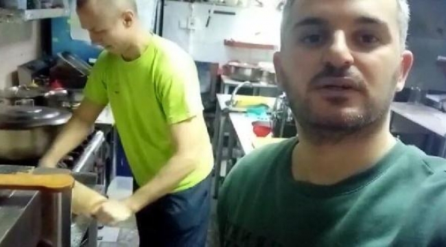 Ukrayna'da yaşayan Türk aşçı, sığınakta askerler için yemek yapıyor