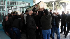 Yangında ölen 3 yaşındaki ikizler, son yolculuklarına uğurlandı