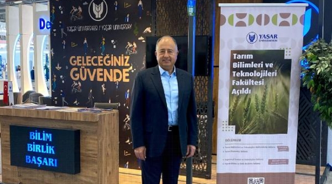 Yaşar Üniversitesi tarım ve hayvancılık fuarına katıldı