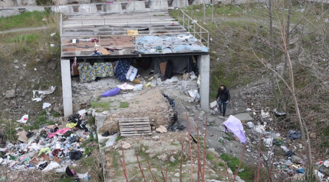 8500 yıllık kültür mirası evsizlerin mekanı oldu