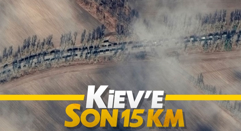 ABD: Ruslar Kiev'in 15 km yakınına kadar geldi