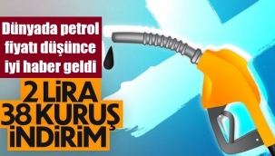 Akaryakıt fiyatlarında indirim yolda