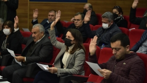 Aliağa Belediye Meclisi'nde 5 madde de oybirliğiyle kabul edildi