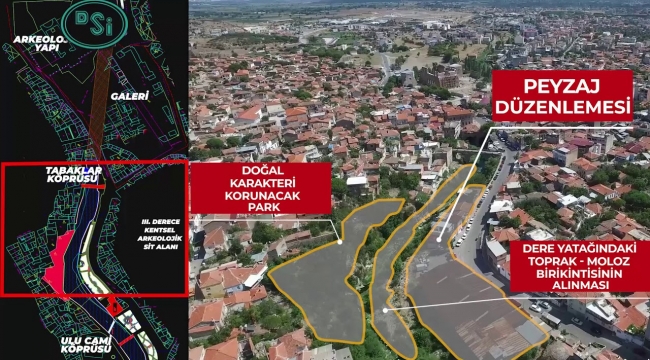 Bergama'ya Türkiye'nin Venedik'i inşa ediliyor