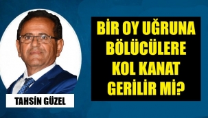 Bir oy uğruna ya rab…