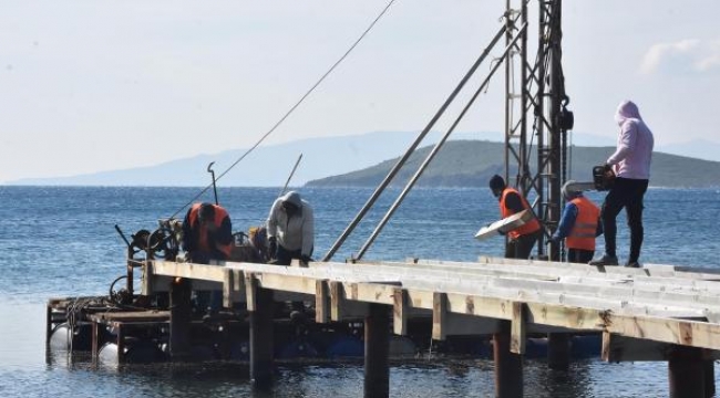 Bodrum Belediye Başkanı Aras'ın iskelesi yıkıldı