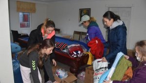 Bodrum'da Ukrayna için yardım kampanyası