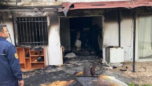 Bodrum'da yangın! Ev kullanılmaz hale geldi
