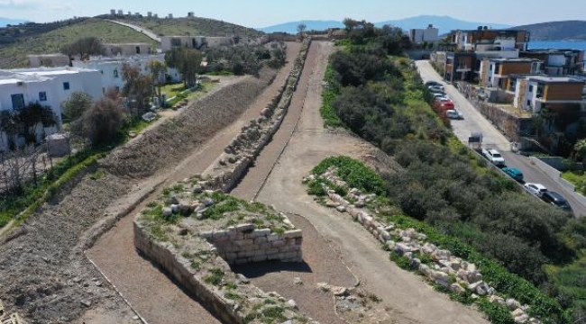 Bodrum'un 2 bin 400 yıllık sur duvarları turizme kazandırılacak