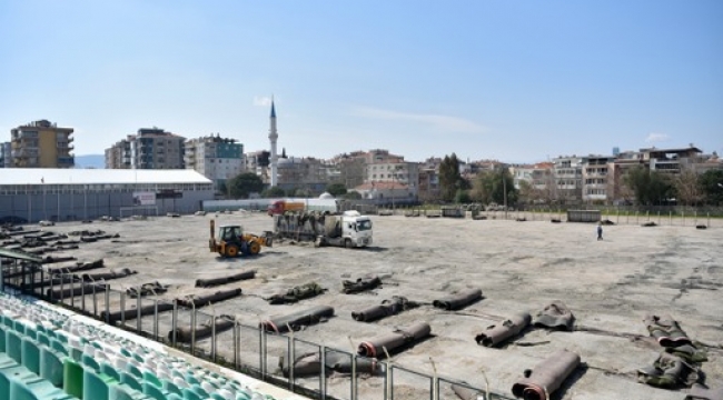 Bornova Şehir Stadı tamamen yeniliyor