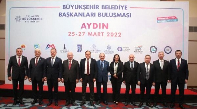 CHP'li 11 büyükşehir belediye başkanı Aydın'da