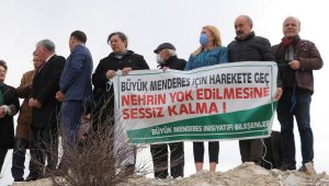 'Dünya Su Günü'nde Büyük Menderes'teki kirliliğe dikkat çektiler