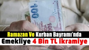 Emekli bayram ikramiyesi 2 bin lira oluyor