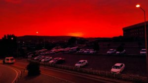 Gökyüzündeki kızıllığın sebebi belli oldu