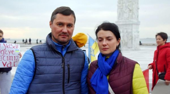 Hindistan'a tatile giden Ukraynalı çift, İzmir'e zorunlu dönüş yaptı