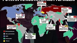 İşte Putin'e destek veren ülkeler