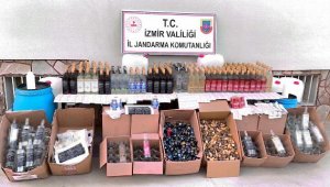 İzmir'de sahte içki operasyonu