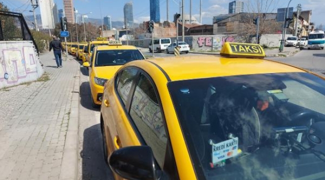 İzmir'de taksimetre güncelleme kuyruğu