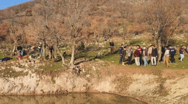 Koyunları otlatırken gölete düşen Emir, boğuldu