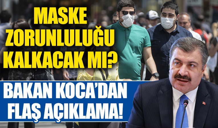 Maske zorunluluğu kalkıyor mu?