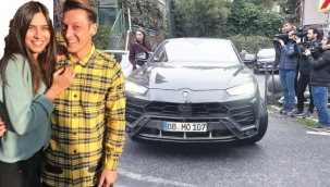Mesut Özil, eşi Amine'ye 18 milyonluk araba aldı
