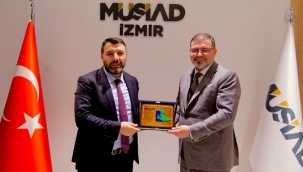 MÜSİAD İzmir, KOSGEB Başkanı Kurt'u misafir etti