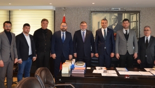 MÜSİAD İzmir, SGK İl Müdürü Kurt'u ziyaret etti