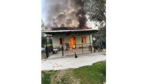 Ödemiş'teki yangında 1 kişi hayatın kaybetti