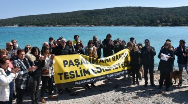 Paşalimanı Koyu'ndaki arsaların satışına çevreci tepkisi
