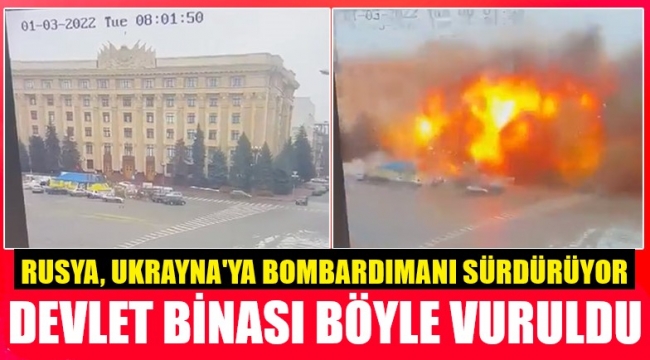 Rusya, yönetim binasını vurdu