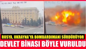 Rusya, yönetim binasını vurdu