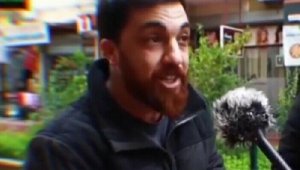 Sokak röportajı sonrası tutuklandı